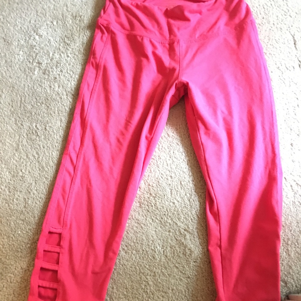 Balance Collection neon pink yoga pants Small